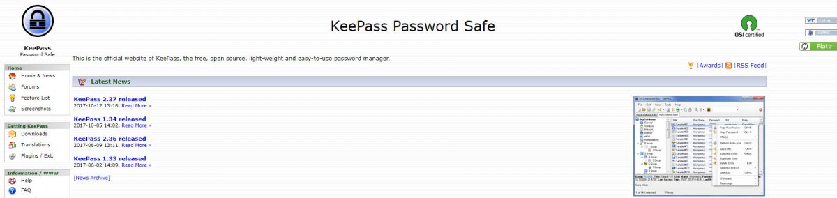 keepass: Guardar todas as passwords em Segurança